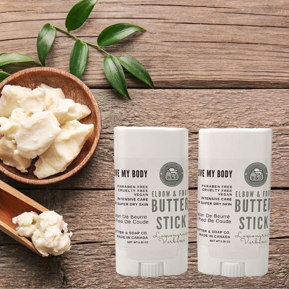 ✨HOST PICK Two All natural Intensive Care Elbow and Foot Butter Sticks - Picture 1 of 9